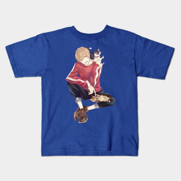 Cut Anime Guys Kids T-Shirt by Boiys